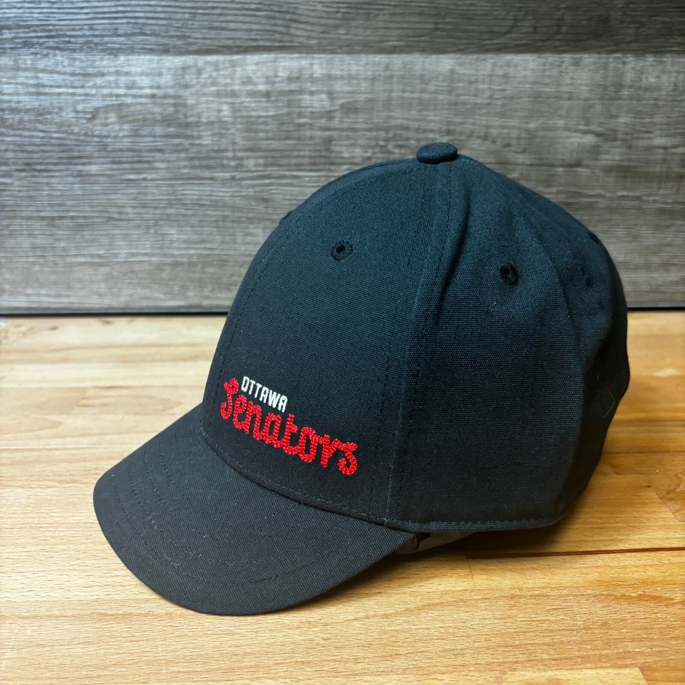 Ottawa Senators Hat Strap Back Womens One Size Adidas Hockey Cadet Short Brim